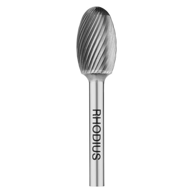 RHODIUS Hartmetall-Frässtift Form E HF E TOP 16x25.0x6.0x70