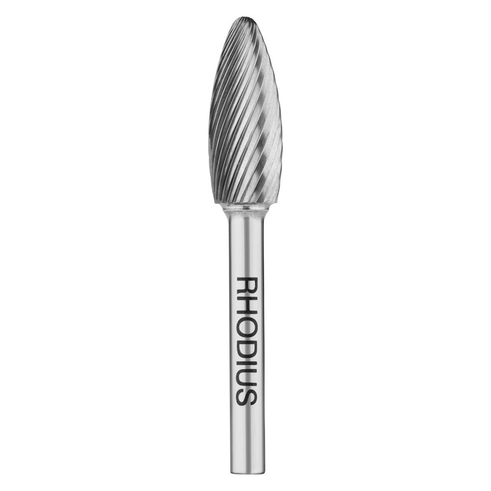 RHODIUS Hartmetall-Frässtift Form H HF H TOP 12.7x32.0x6.0x77