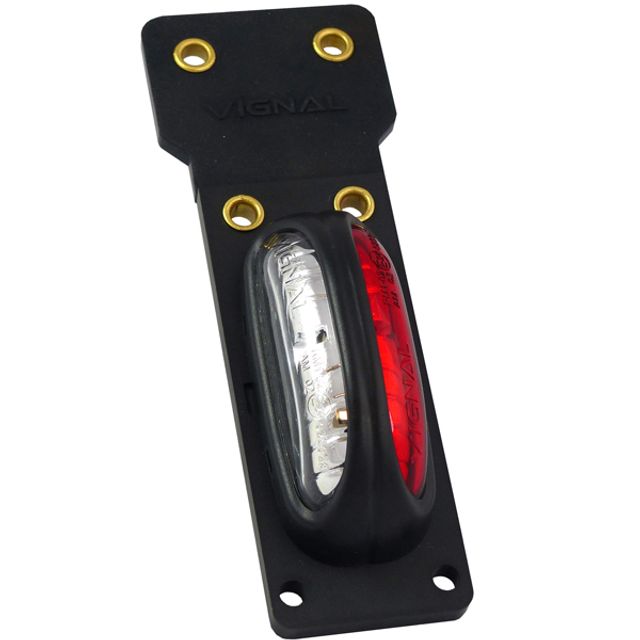VIGNAL Positionsleuchte FE 12 rot/weiss LED, Bild 3