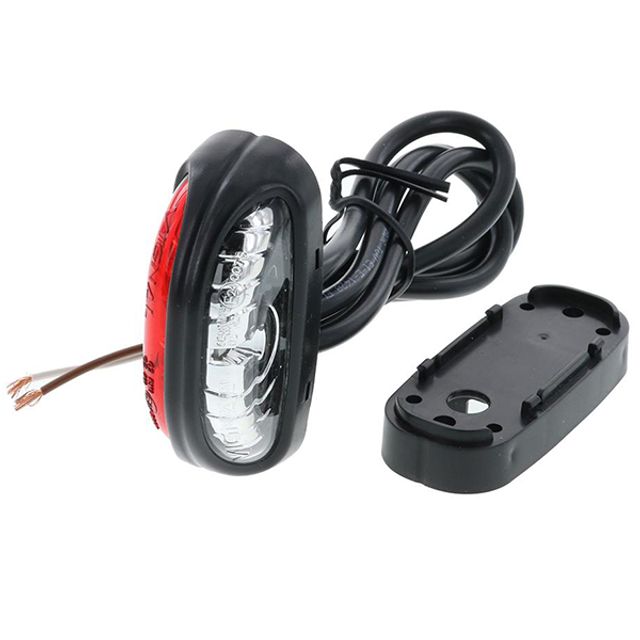 VIGNAL Positionsleuchte FE 12 rot/weiss LED, Bild 2