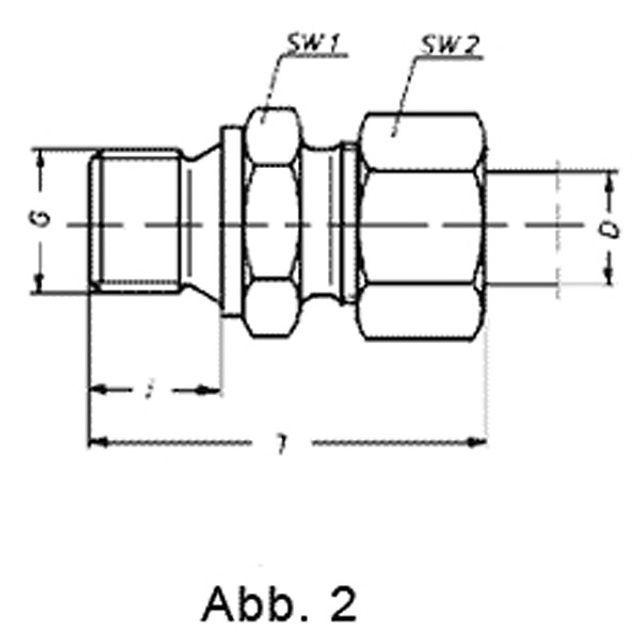 G-Verschraubung D=12mm (M 18x1.5), Bild 2