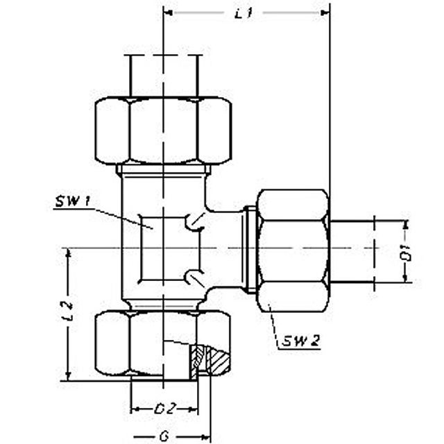 L-Verschraubg.einstellb.D=12mm =Blago LEL 12 =EO evL 12 L, Bild 3