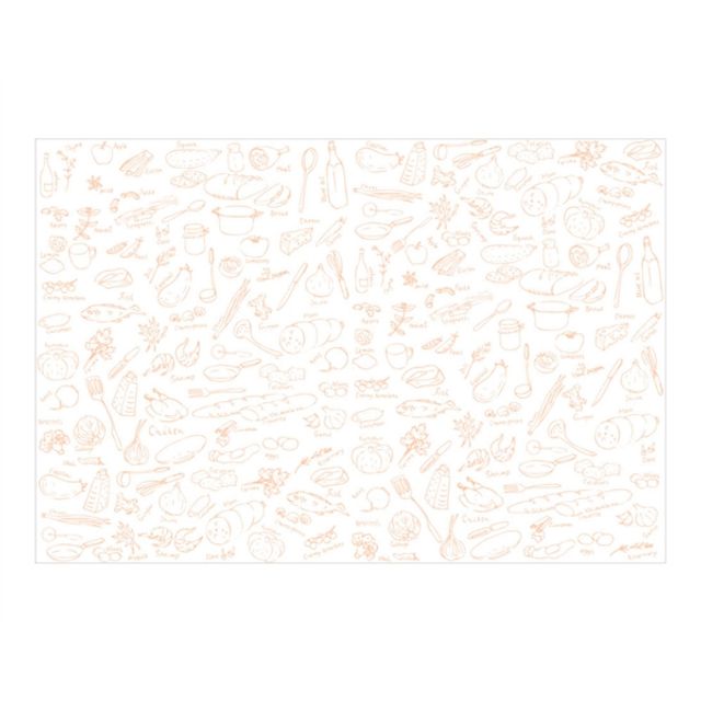 Wickelpapier für Sandwich