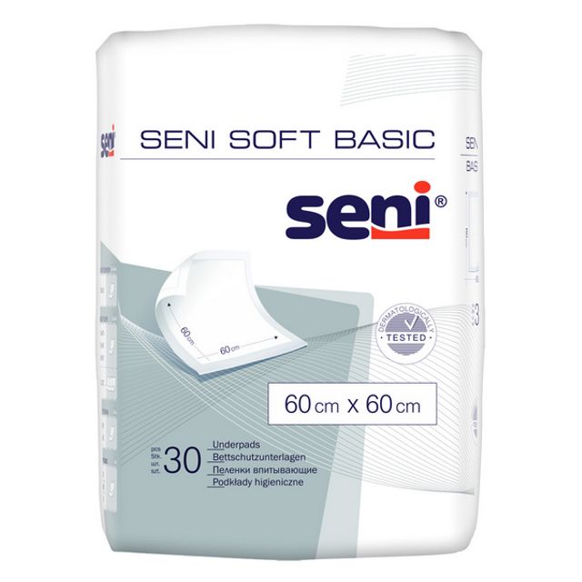 Seni Soft Basic Krankenunterlagen 60 × 60 cm, Bild 2