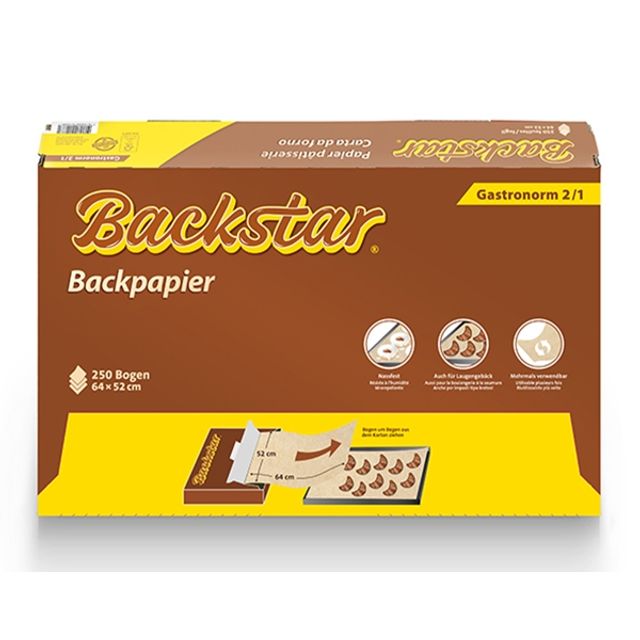 Backstar Backpapier