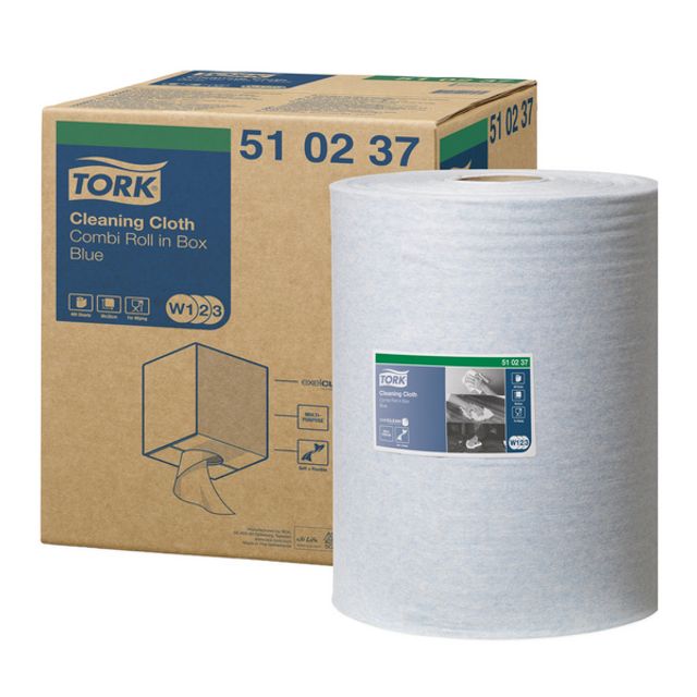 Tork Premium Reinigungstücher 510 Kombirolle im Karton W1/W2/W3 System, Bild 2