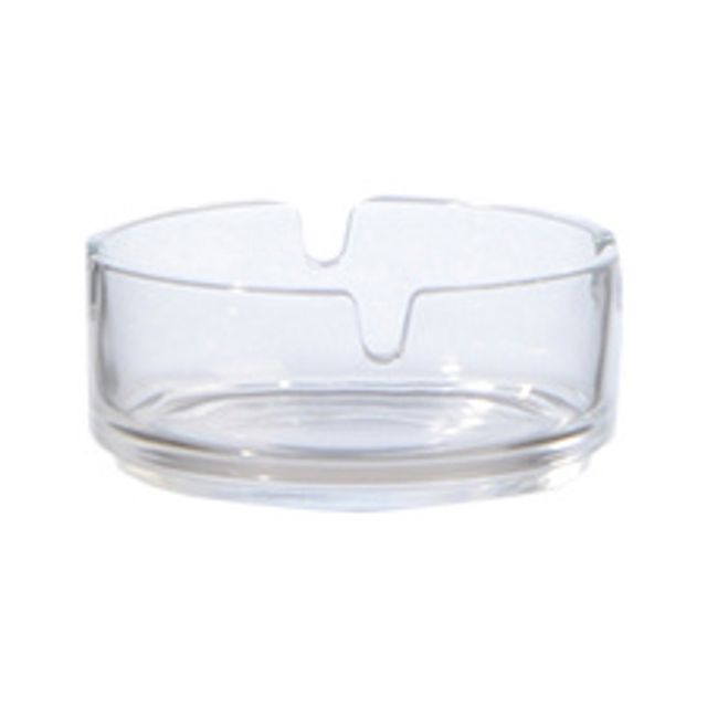 Aschenbecher Glas rund transparent, Bild 2