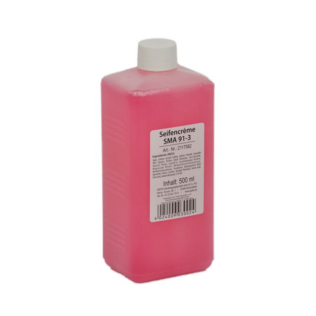 CLEAN and CLEVER Seifencrème SMA 91 Blumenduft rosa pH-neutral, Bild 3
