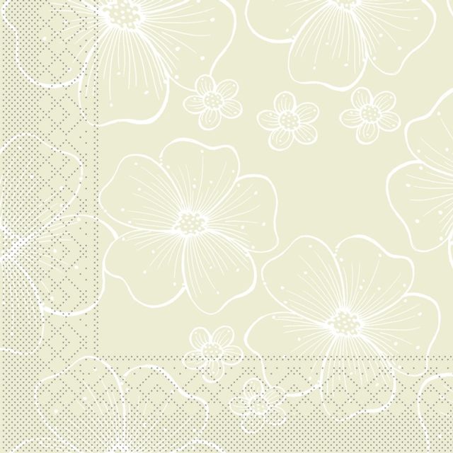 Mank Serviette Tissue 33 x 33 cm 1/4-Falzung, Bild 2