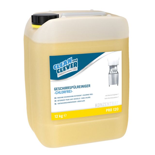 CLEAN and CLEVER Geschirrspülreiniger PRO 120 chlorfrei Konzentrat 12 oder 25 kg, Bild 2