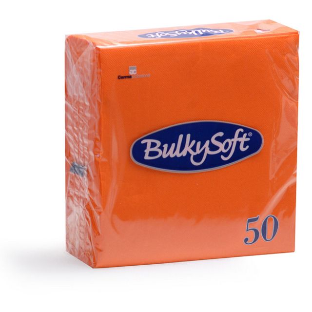 BulkySoft Servietten Zellstoff 33 × 33 cm 2-lagig 1/4-Falzung in 7 Farben, Bild 2