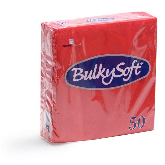 BulkySoft Servietten Zellstoff 33 × 33 cm 2-lagig 1/4-Falzung in 7 Farben, Bild 4