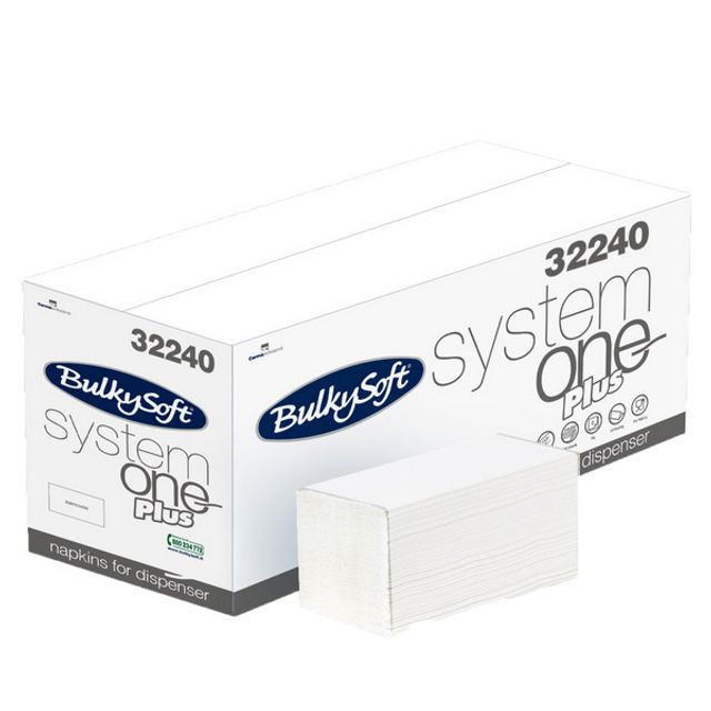 Bulkysoft System One Spenderservietten 5 Microprägung, Bild 2