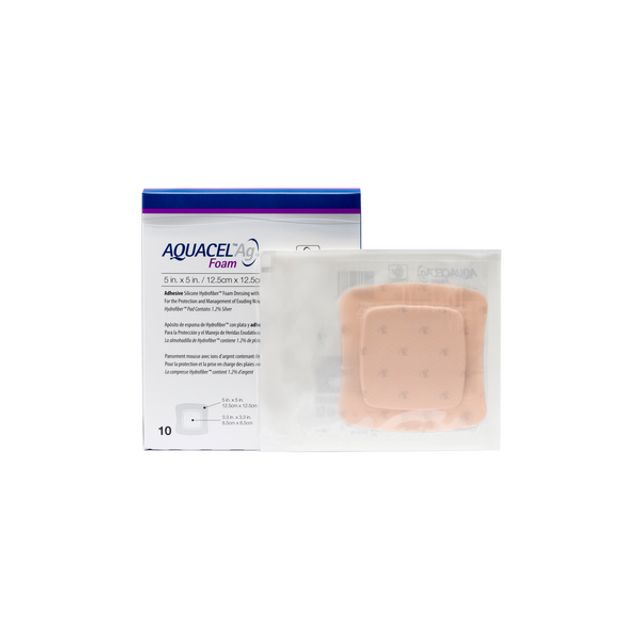 Aquacel Ag Foam Silberschaumverband adhäsiv, Bild 2