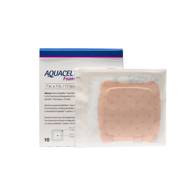 Aquacel Ag Foam Silberschaumverband adhäsiv, Bild 4