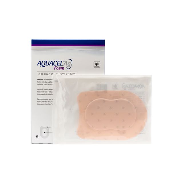 Aquacel Ag Foam Silberschaumverband adhäsiv, Bild 3