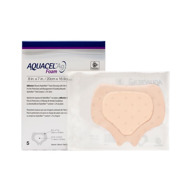 Aquacel Ag Foam Silberschaumverband adhäsiv, Bild 5