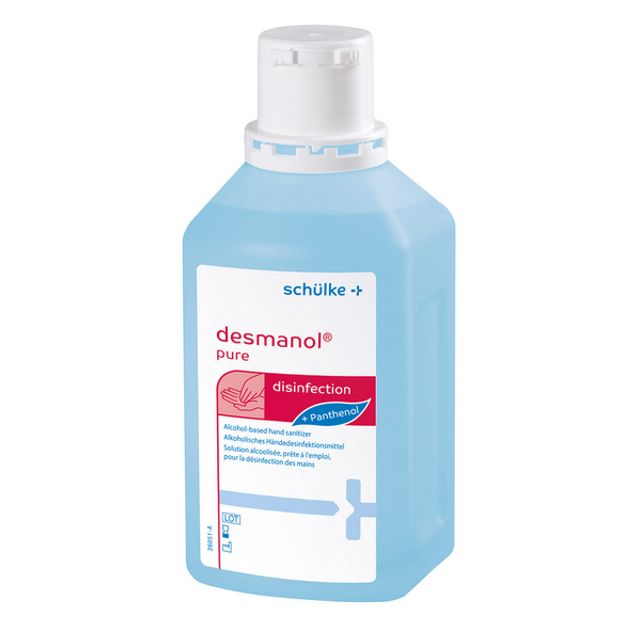 desmanol pure Händedesinfektion transparent flüssig begrenzt viruzid Plus 500 ml, Bild 2