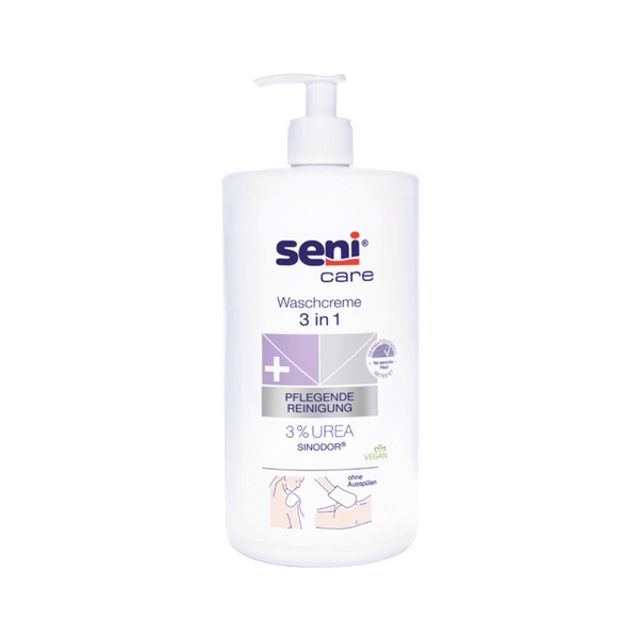 Seni Care 3 in 1 Waschcreme 3% Urea, Bild 2