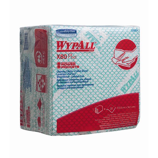 Kimberly-Clark Reinigungstücher Wypall X80 Plus 30 Blatt, Bild 2