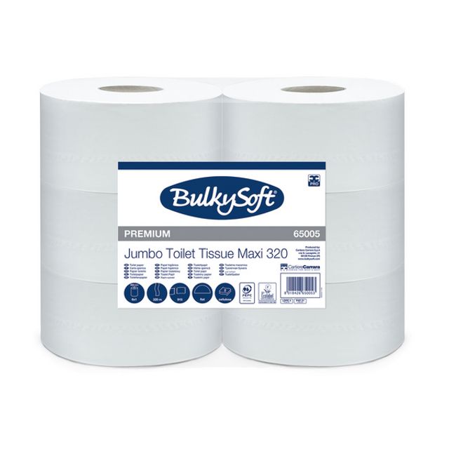 Bulkysoft Premium Toilettenpapier Maxi Jumbo