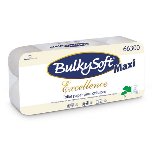 Bulkysoft Excellence Toilettenpapier Kleinrollen