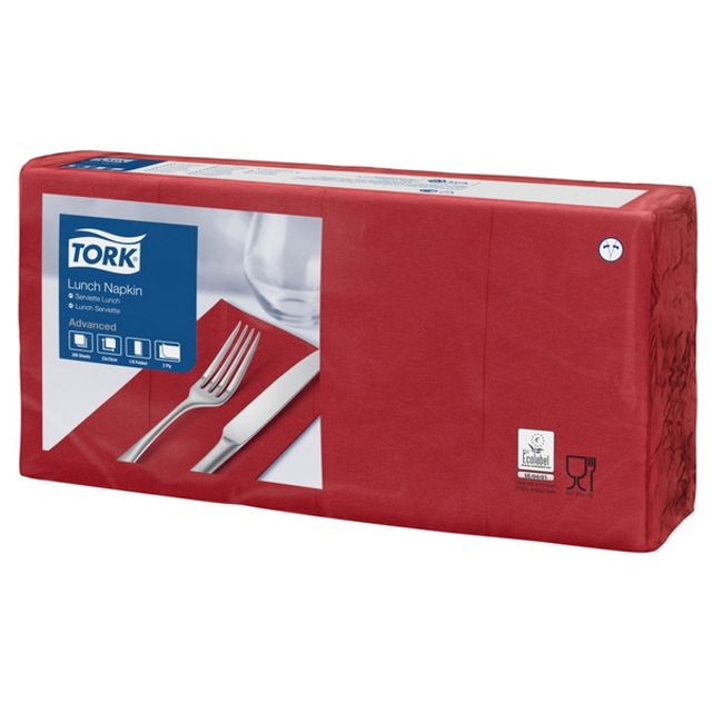 Tork Advanced Servietten 33 × 33 cm 2-lagig 1/8-Kopffalzung, Bild 6