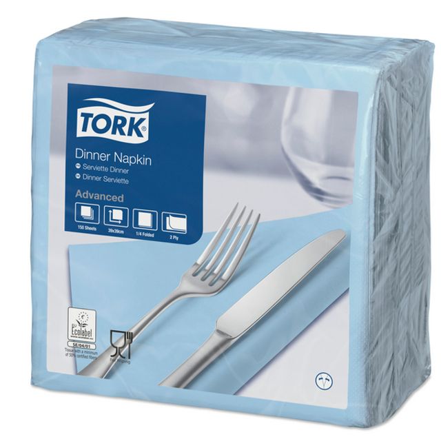 Servietten Tork Advanced 39 39 2-lagig 1/4 Falzung, Bild 6