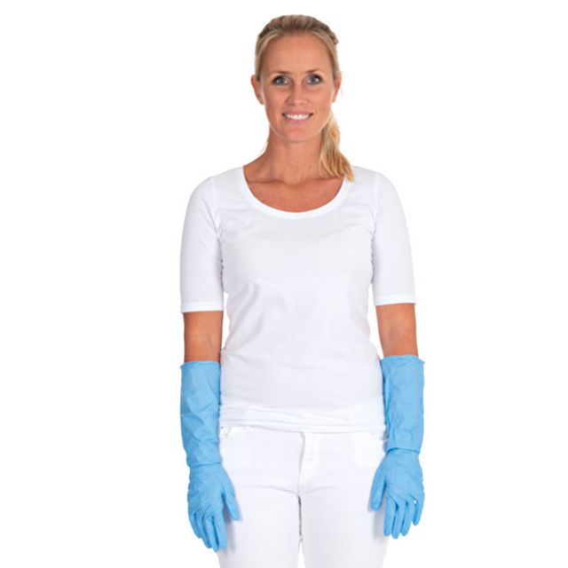 HYGOSTAR Extra Safe Superlong Nitrilhandschuhe Long, Bild 2
