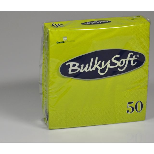 BulkySoft Servietten Zellstoff 33 × 33 cm 2-lagig 1/4-Falzung in 7 Farben, Bild 3
