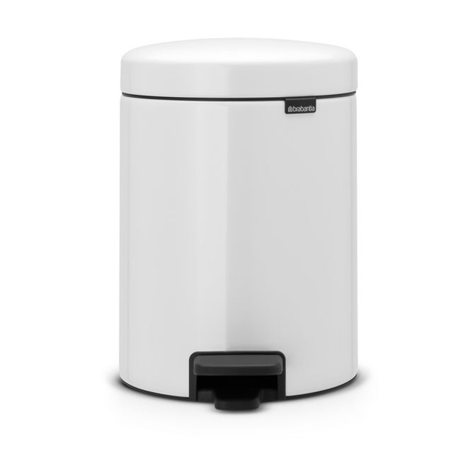 NewIcon Treteimer 5 Liter 291 × 272 × Ø 205 mm, Bild 3