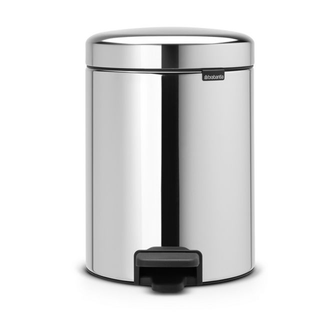 NewIcon Treteimer 5 Liter 291 × 272 × Ø 205 mm, Bild 2