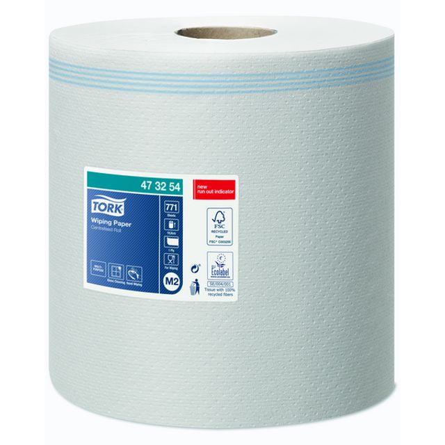 Tork Advanced Mehrzweck-Papierwischtücher Midi - M2 System 1-lagig weiss, Bild 2