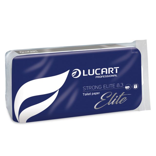 Lucart Strong Elite 8.3 Comfort Toilettenpapier Kleinrollen