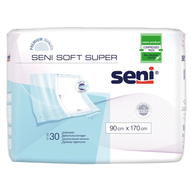 Seni Soft Super Krankenunterlagen 90 × 170 cm, Bild 2