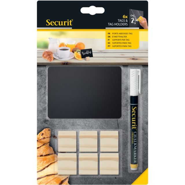 Kreidetafel-Set mit Halter, Bild 2