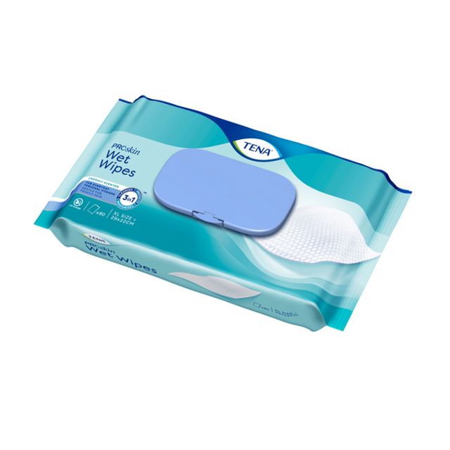 TENA Wet Wipe Feuchtpflegetücher, Bild 2