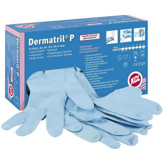 Dermatril P Chemikalienhandschuhe, Bild 3