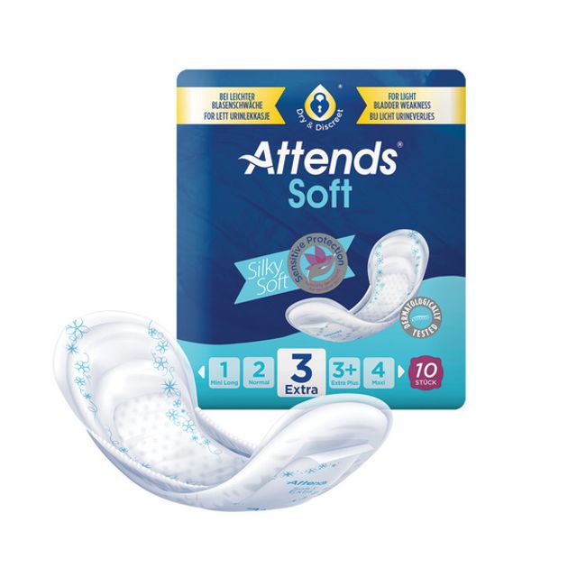 ATTENDS Soft Hygiene-Einlagen bei leichter bis starker Blasenschwäche 6-35011-0, Bild 2