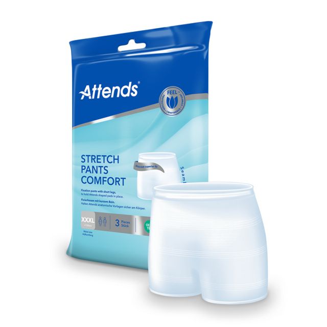 ATTENDS Stretch Pants Comfort mit Beinansatz Grösse XXXL >150 cm grau, Bild 2