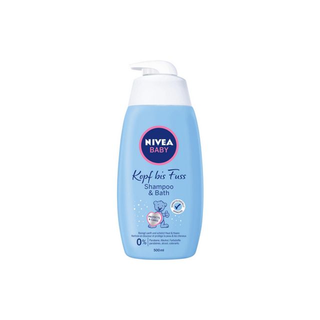 NIVEA Baby Kopf bis Fuss Shampoo & Bath, Bild 2
