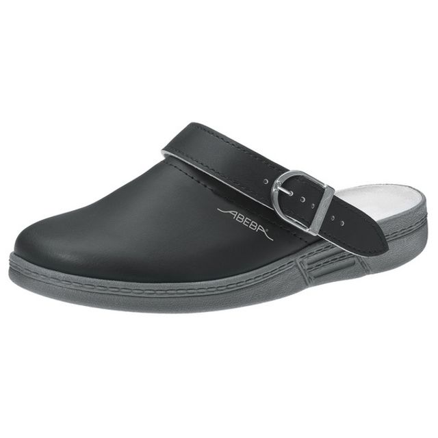 ABEBA Berufsschuhe the Original 7031 Clog Leder schwarz Gr. 36 bis 48, Bild 10