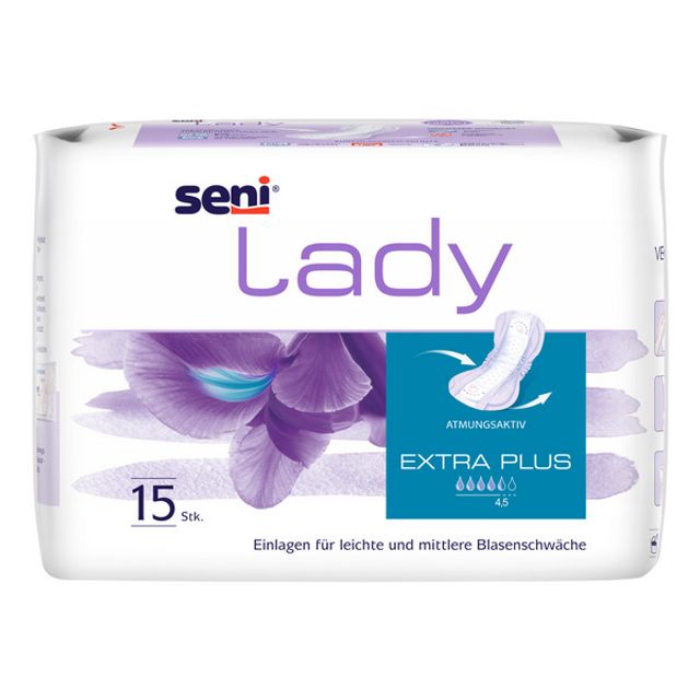 Seni Lady Einlagen atmungsaktive Vorlage für Frauen Extra Plus, Bild 2