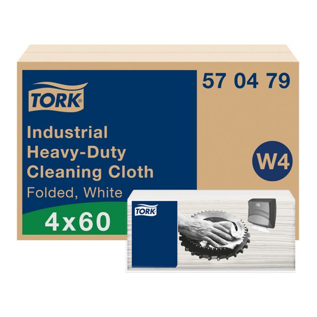 Tork Premium extra starke Industrie-Reinigungstücher 570 Einzeltücher Top Pack W4 System, Bild 2