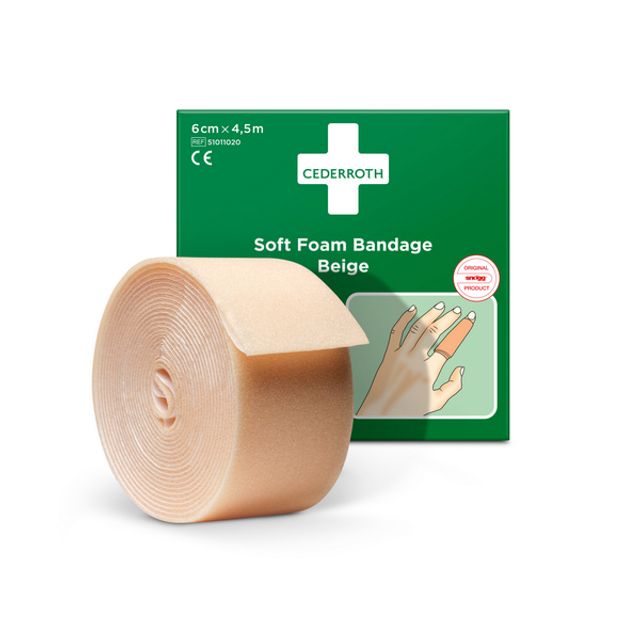 Cederroth Soft Foam Bandage 6 cm × 4,5 m, Bild 3