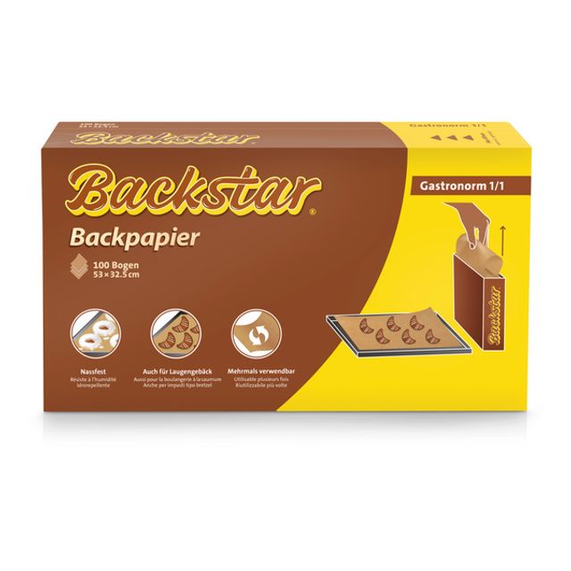 Backstar Backpapier
