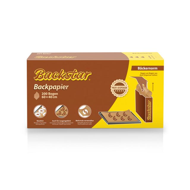 Backstar Backpapier