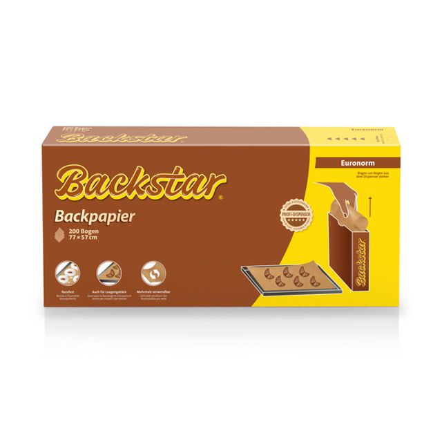 Backstar Backpapier