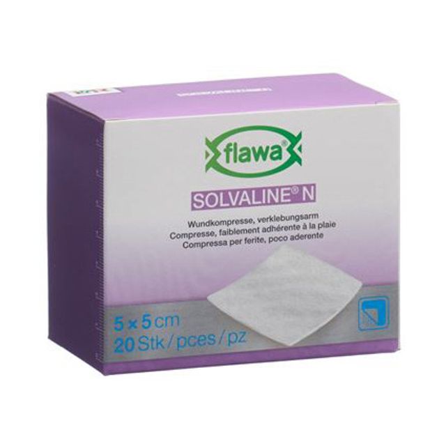 Flawa Solvaline N Wundkompresse, Bild 2