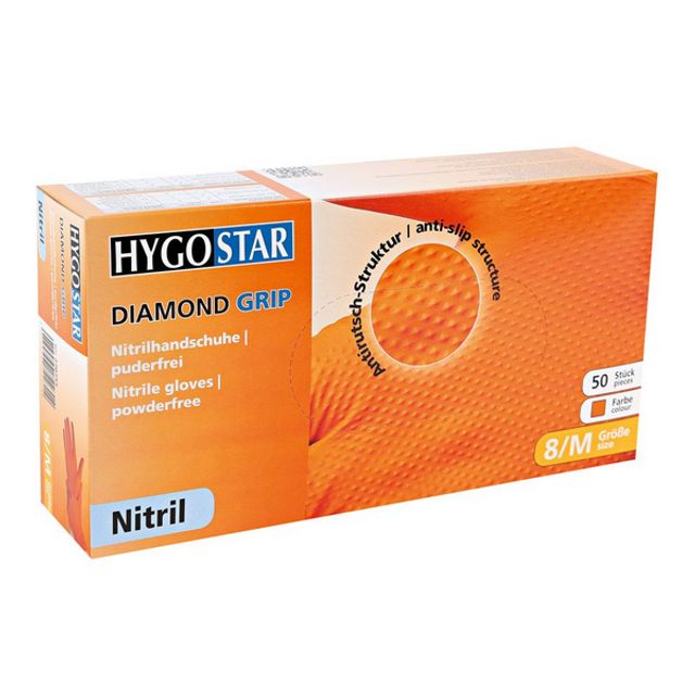 HYGOSTAR Diamond Grip Handschuhe 24 Grösse, Bild 2